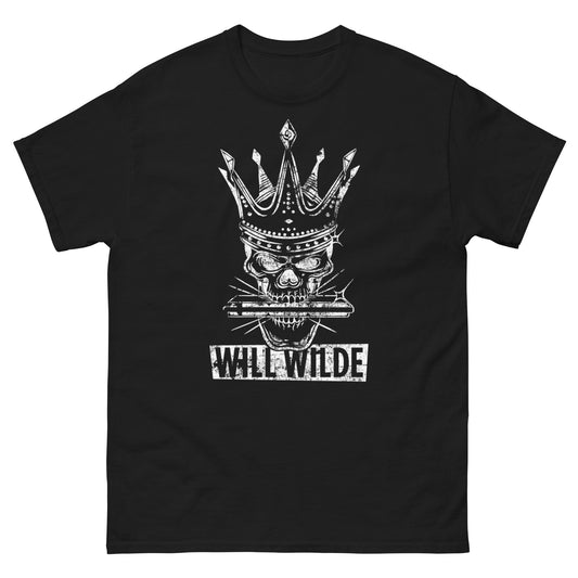 Will Wilde Skull Harmonica T Shirt